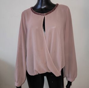 Akira Chicago pink blouse size M